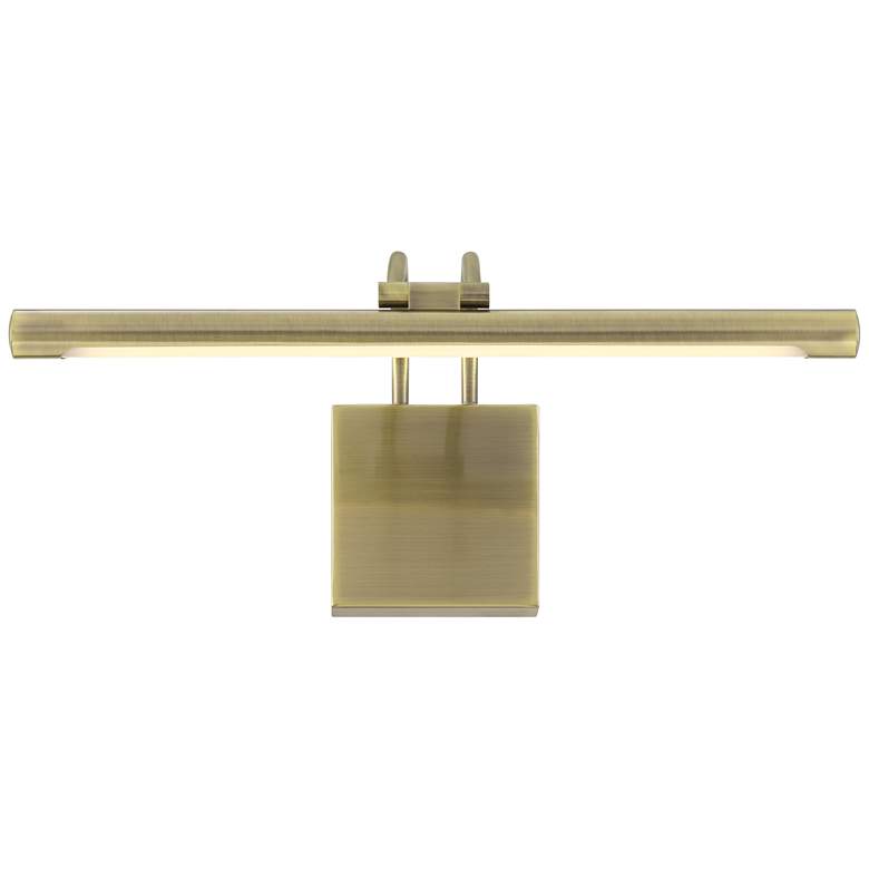 Image 5 Possini Euro Bourdain 17" Wide Light Brass LED Picture Light more views