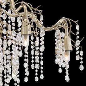 Image3 of Possini Euro Branches 31" Wide Silver Champagne Chandelier more views