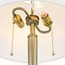 5_Possini Euro Brandi 27 1/2" High Marble and Brass Modern Table Lamp more views