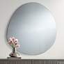 Possini Euro Brando 37 3/4" x 35 1/2" Organic Wall Mirror