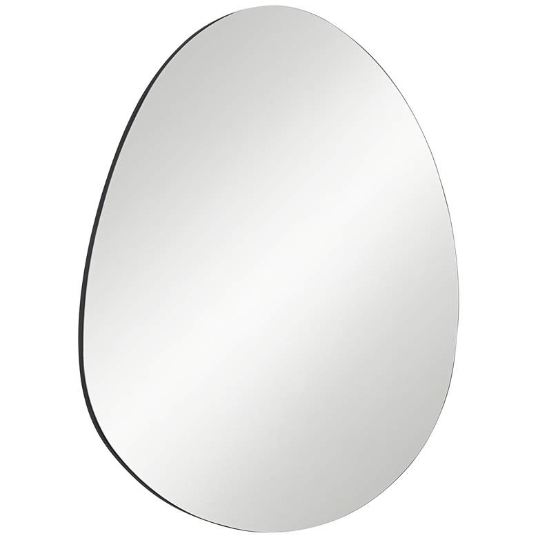 Image 5 Possini Euro Brando 37 3/4 inch x 35 1/2 inch Organic Wall Mirror more views