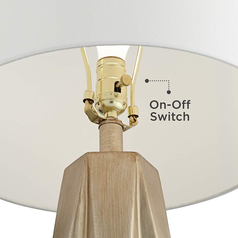 Image 5 Possini Euro Bravo 28" High Champagne Table Lamps Set of 2 more views