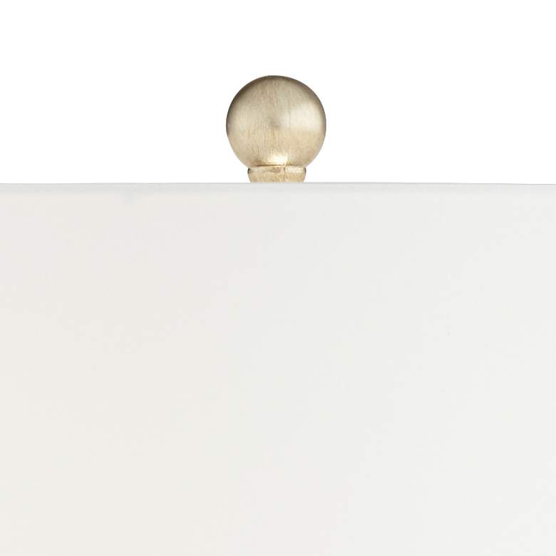 Image 3 Possini Euro Bravo 28" Modern Champagne Gold Geometric Table Lamp more views