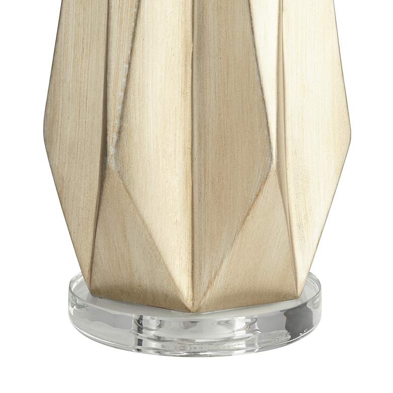 Image 6 Possini Euro Bravo 28 inch Modern Champagne Gold Geometric Table Lamp more views