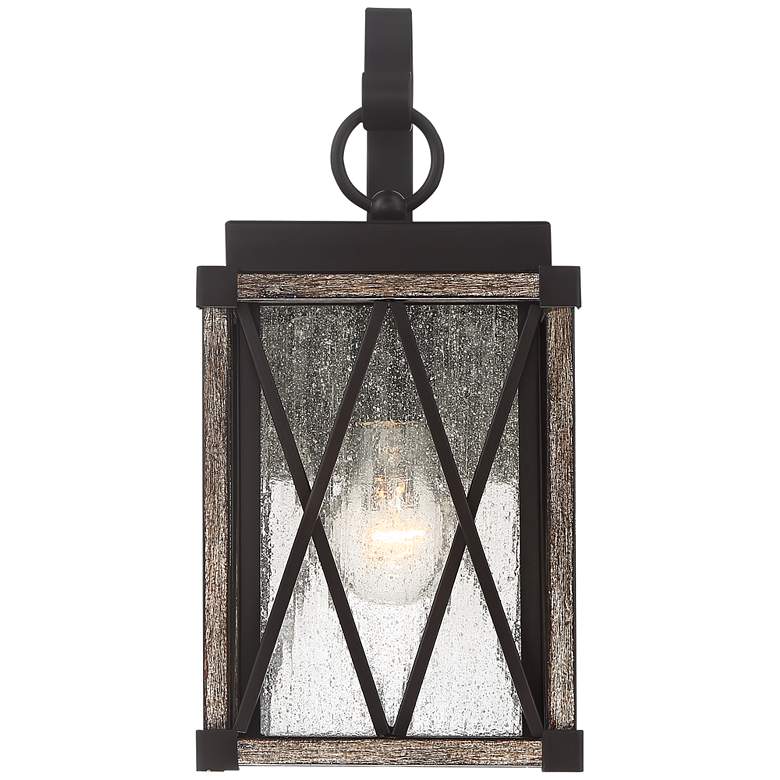 Image 4 Possini Euro Brawley 13 1/2"H Lantern Outdoor Wall Light more views