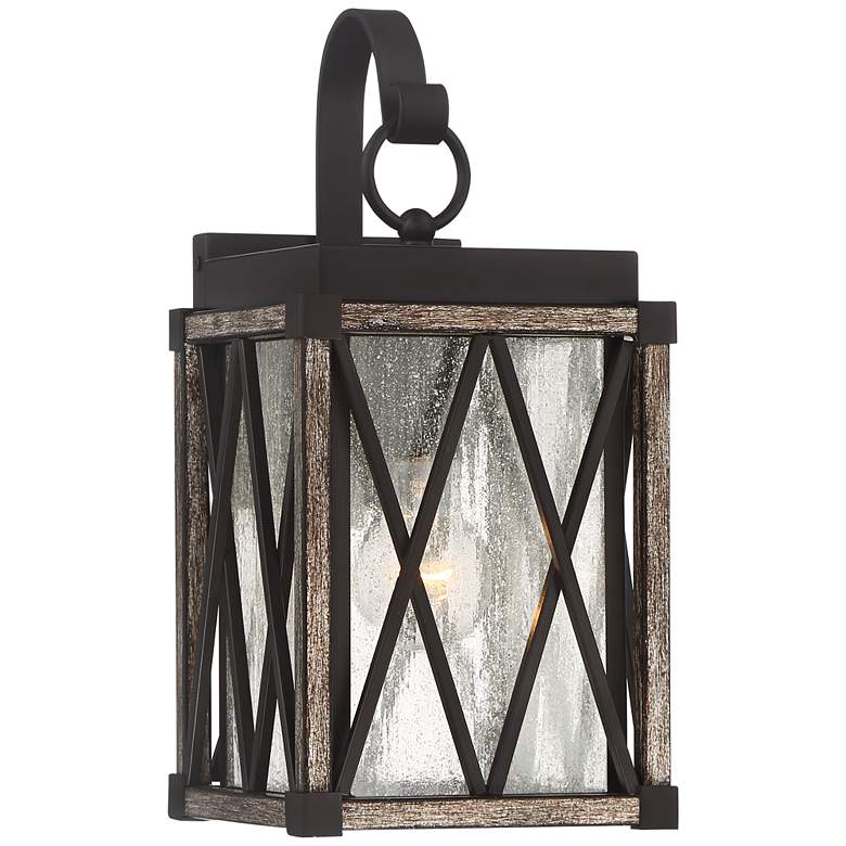 Image 5 Possini Euro Brawley 13 1/2"H Lantern Outdoor Wall Light more views