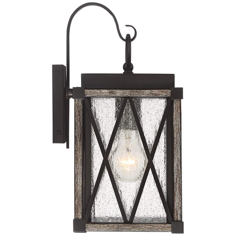Image 6 Possini Euro Brawley 13 1/2"H Lantern Outdoor Wall Light more views