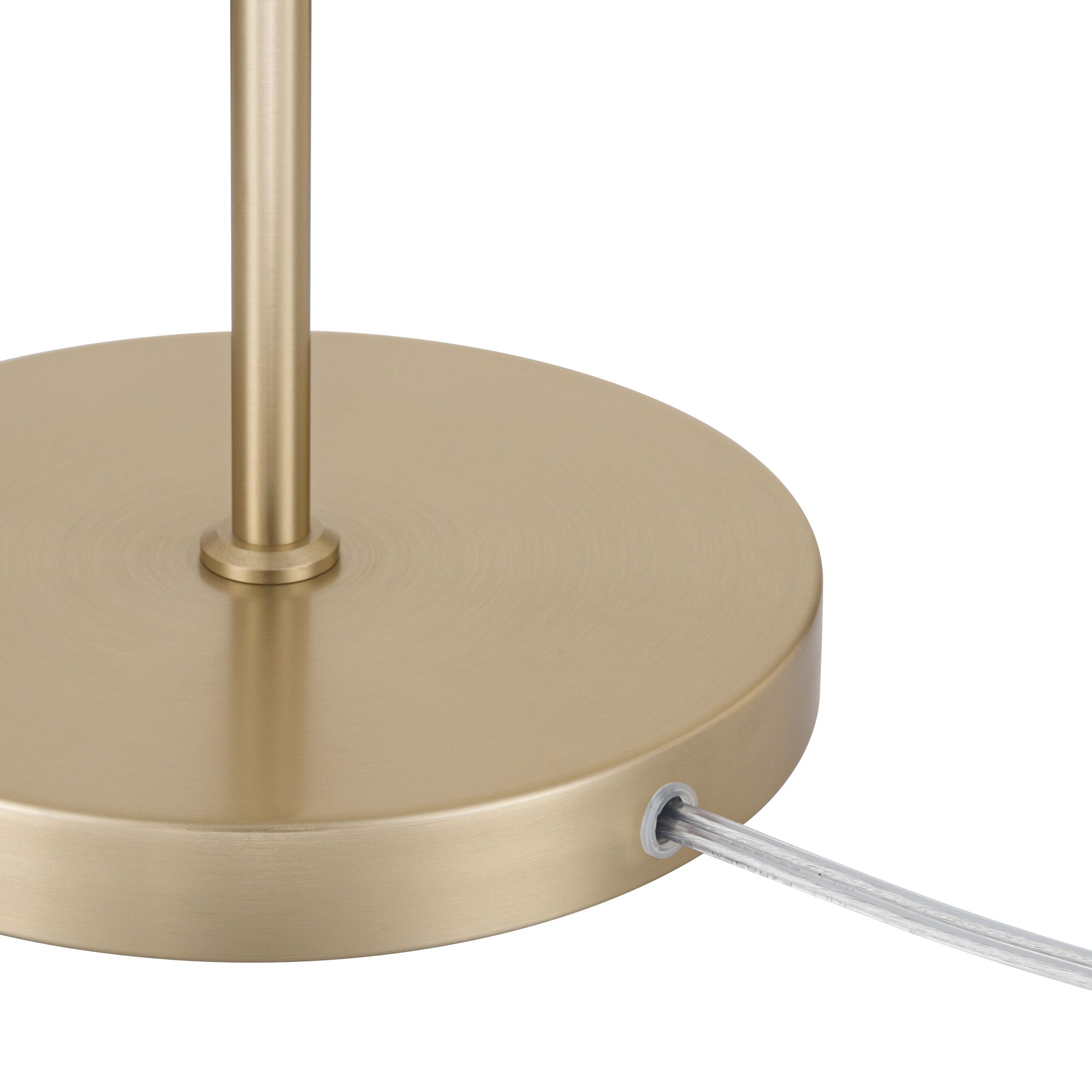 Possini Euro Brella 24 1/4"H Gold Rattan 2-Light Lamp Set with Dimmer