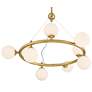 Watch A Video About the Possini Euro Brianna Gold 9 Light Ring Chandelier