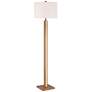 4_Possini Euro Brookline 63" Faux Wood Floor Lamp with LED Side Light