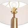 7_Possini Euro Brookline 63" Faux Wood Floor Lamp with LED Side Light more views