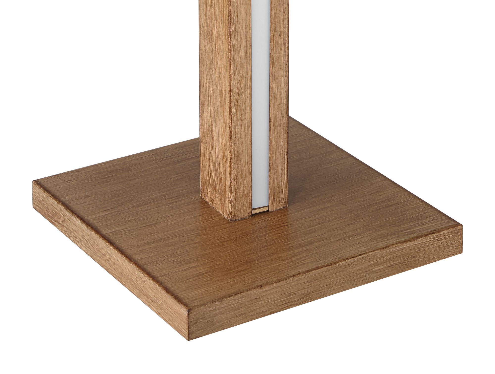 Watch A Video About the Possini Euro Brookline Walnut Floor Lamp with LED Side Light