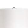 Thumbnail3 of Possini Euro Brushed Steel 32" Tall Gourd Table Lamps Set of 2 more views