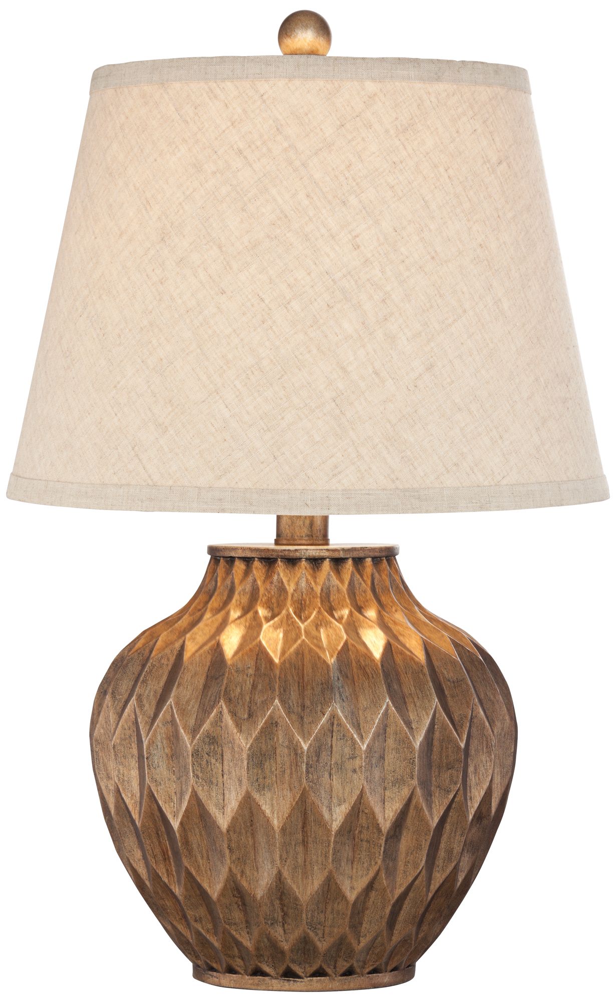 Image 3 Possini Euro Buckhead 22" High Bronze Accent Urn Table Lamp