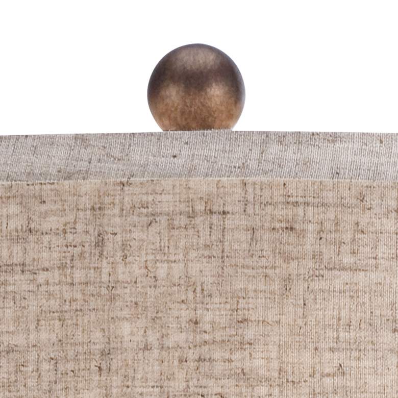 Image 3 Possini Euro Buckhead 28" High Bronze Modern Urn Table Lamps Set of 2 more views