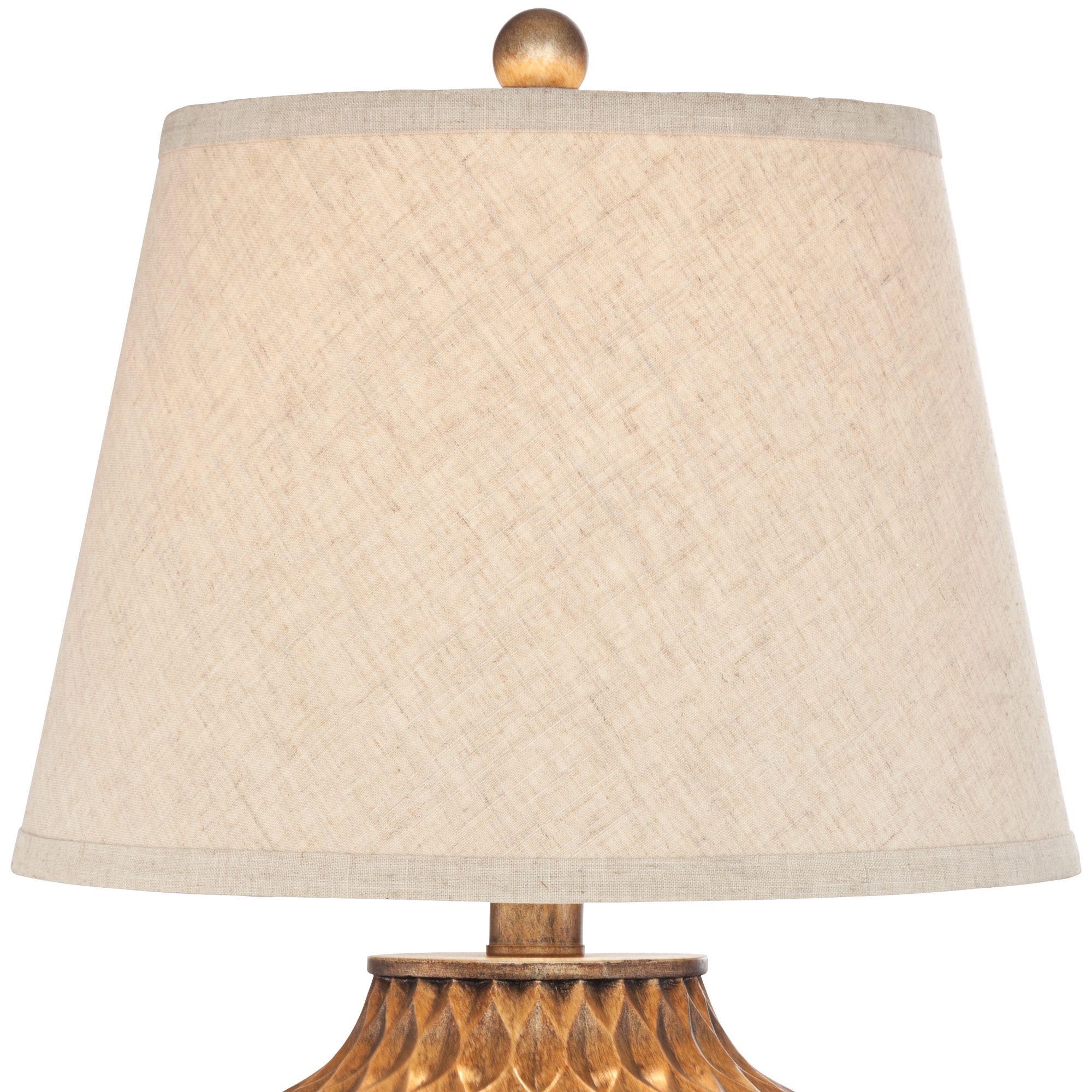 Image 4 Possini Euro Buckhead Bronze 22" Small Urn Accent Table Lamps Set of 2 more views