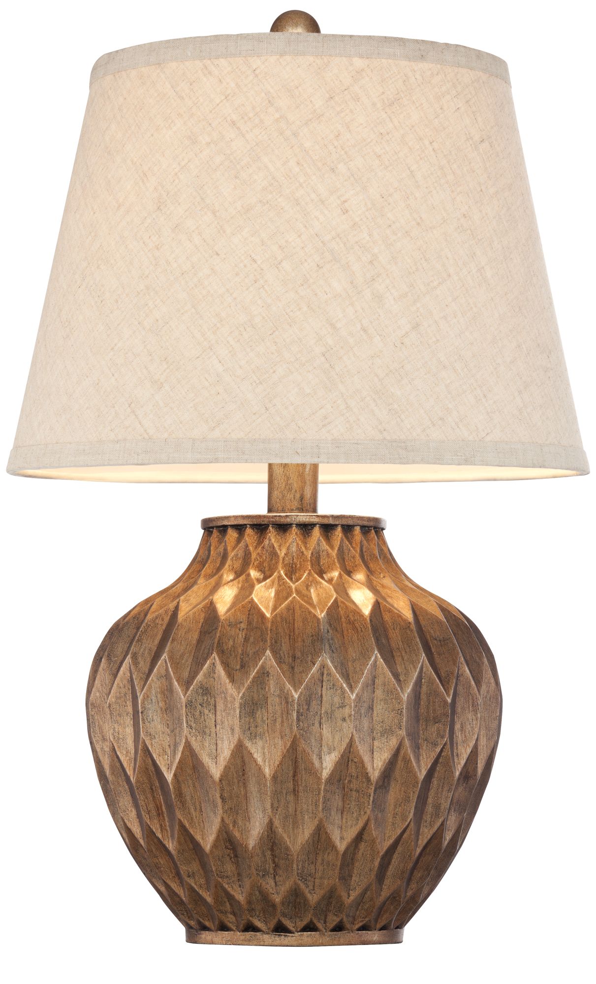 Image 6 Possini Euro Buckhead Bronze 22" Small Urn Accent Table Lamps Set of 2 more views