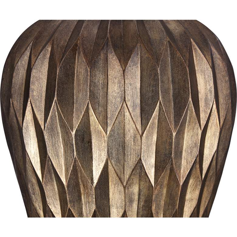 Image 5 Possini Euro Buckhead Bronze Modern Urn Table Lamps Set of 2 more views