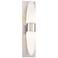 Possini Euro Bullet 14 1/2"H Satin Nickel LED Wall Sconce