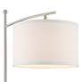 3_Possini Euro Burbank 64" Brushed Nickel Downbridge Floor Lamp more views
