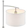 4_Possini Euro Burbank 64" Brushed Nickel Downbridge Floor Lamp more views