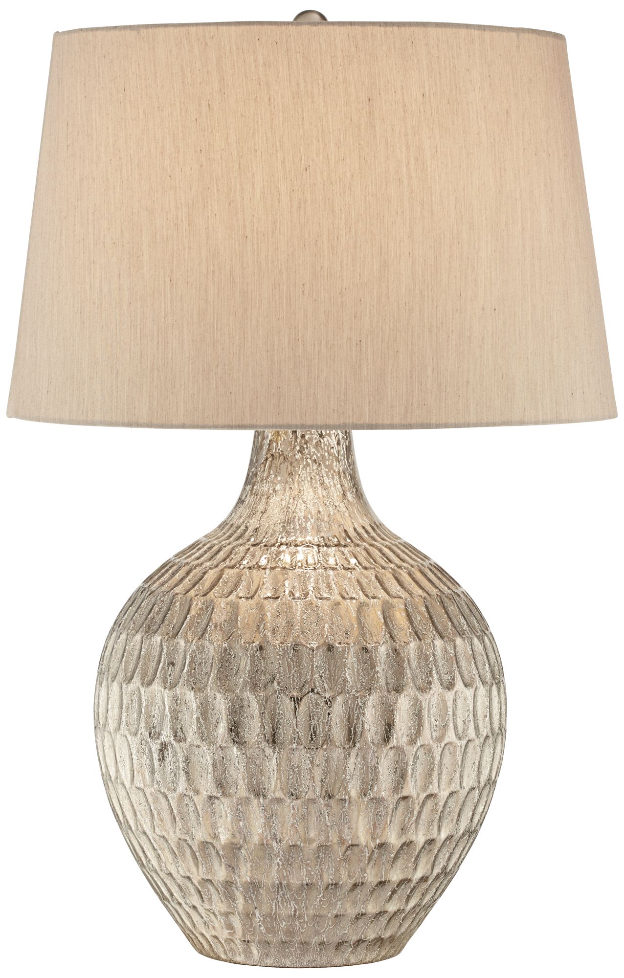 textured glass table lamp