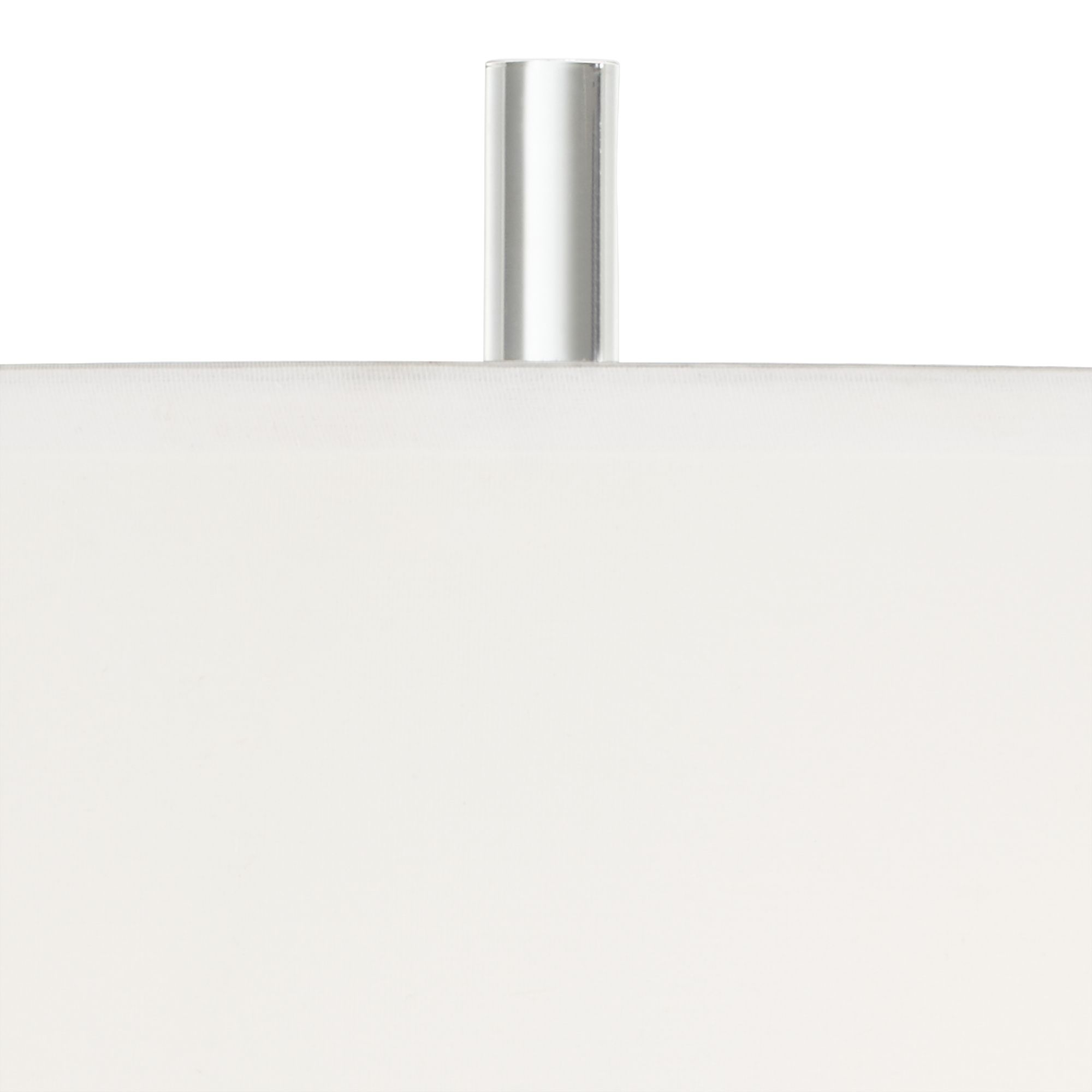 Image 2 Possini Euro Cadence 30" Glass Table Lamp with Square White Riser more views
