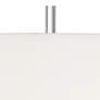 3_Possini Euro Cadence 30" Glass Column Table Lamp with USB Dimmer more views