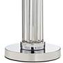 Possini Euro Cadence 30" Modern Glass Column Table Lamp in scene