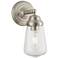 Possini Euro Cairon 11"H Brushed Nickel Wall Sconce