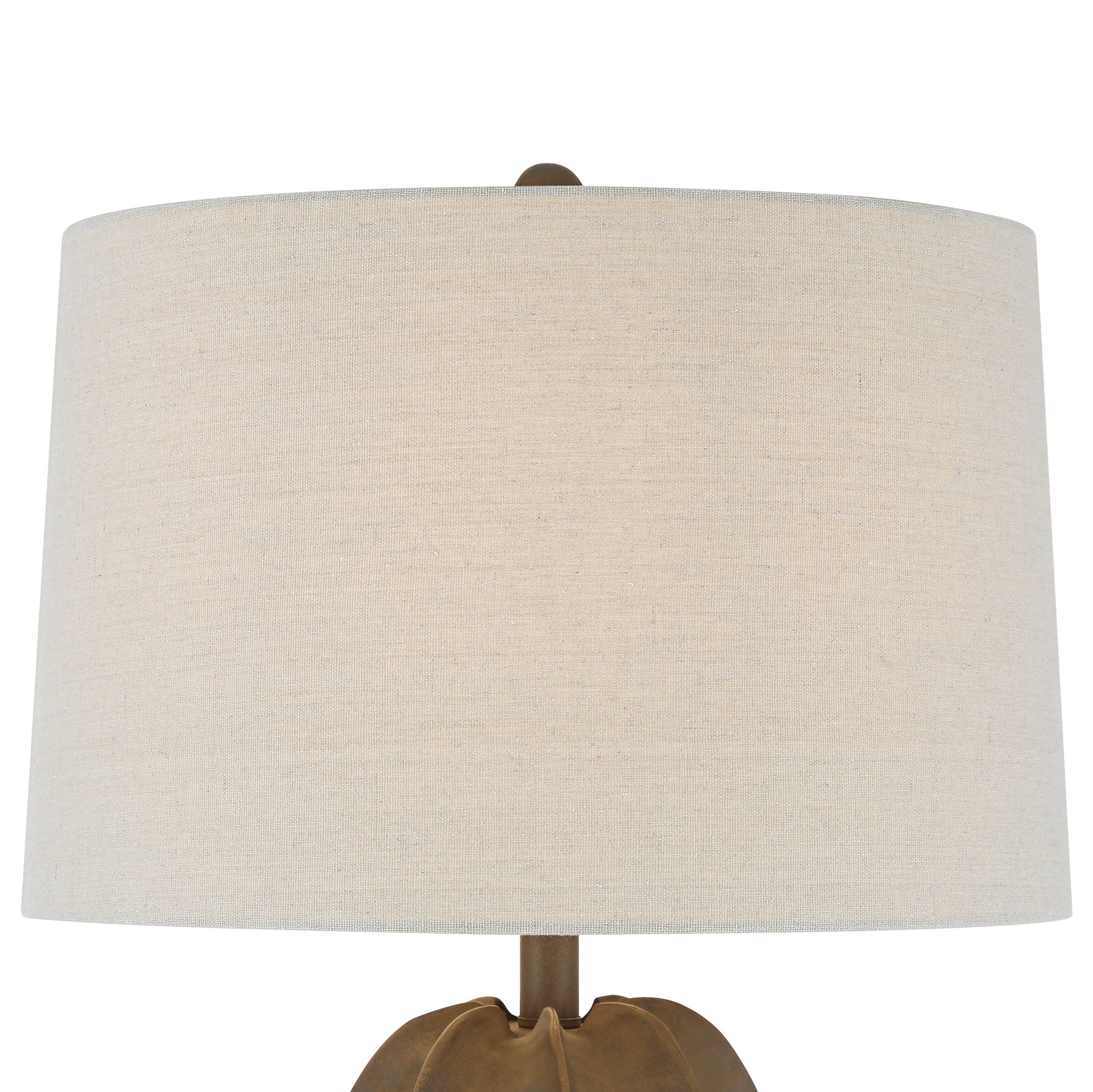Image 3 Possini Euro Calabasa 30" High Chocolate Brown Modern Table Lamp more views