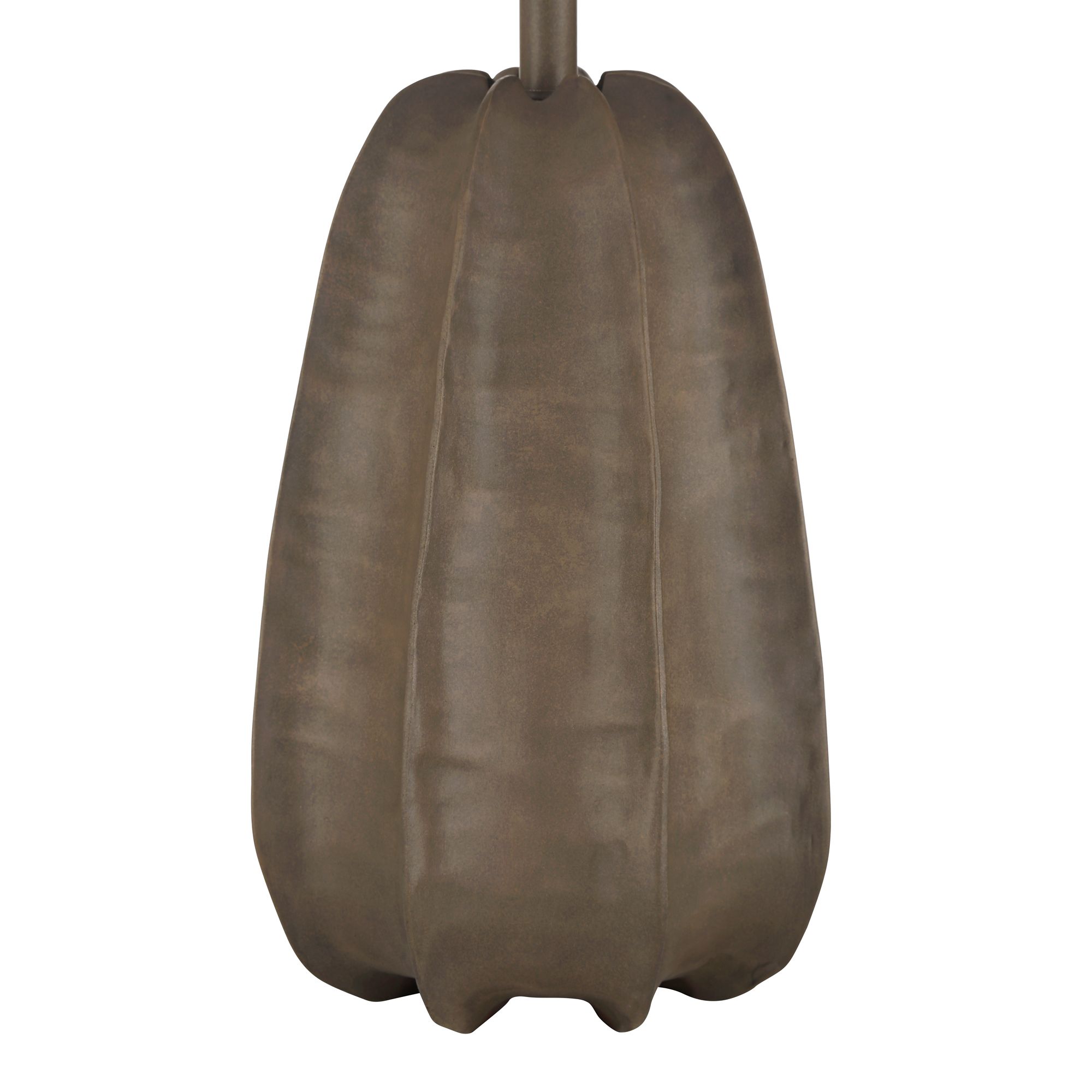Image 7 Possini Euro Calabasa 30" High Chocolate Brown Modern Table Lamp more views