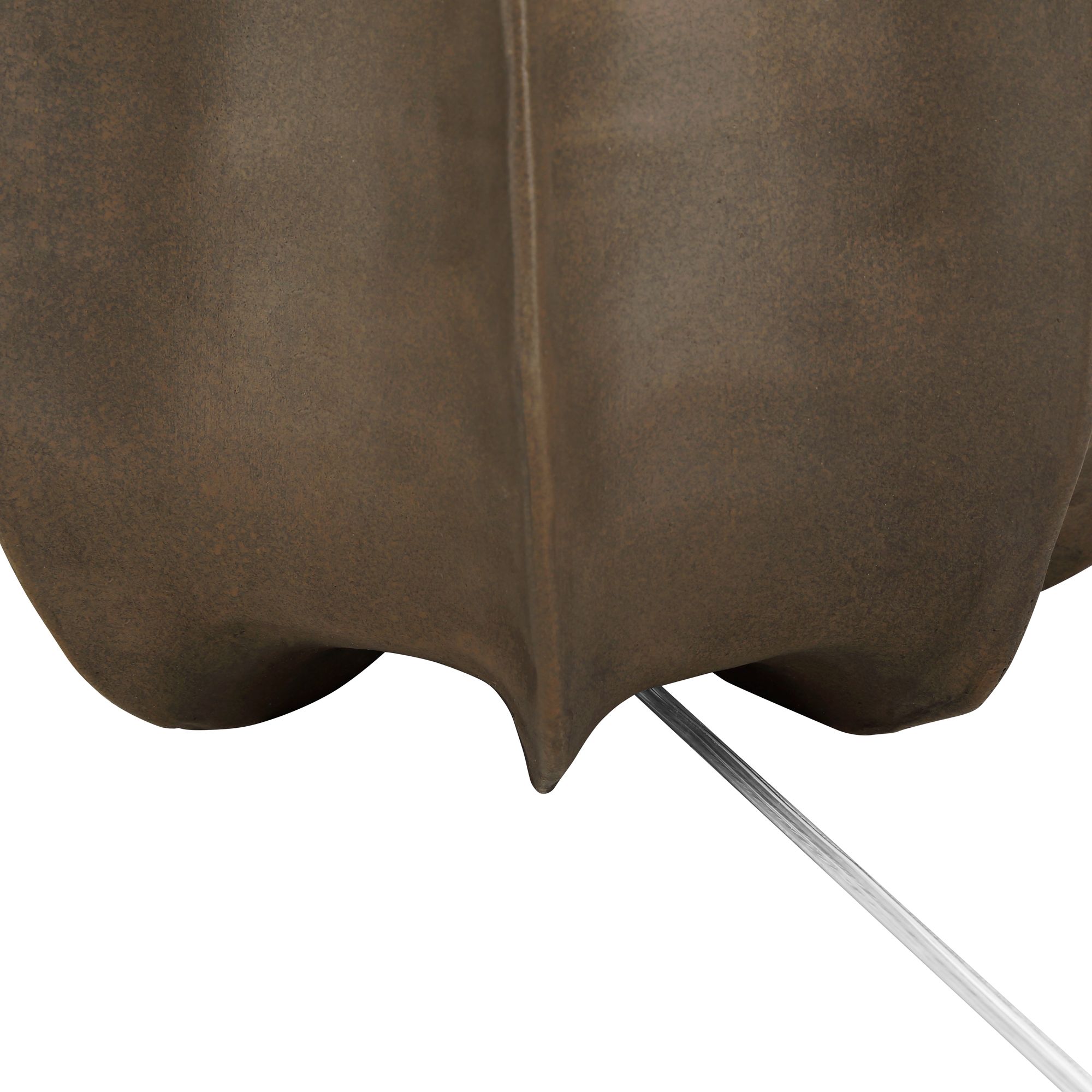 Possini Euro Calabasa 30" High Chocolate Brown Modern Table Lamp