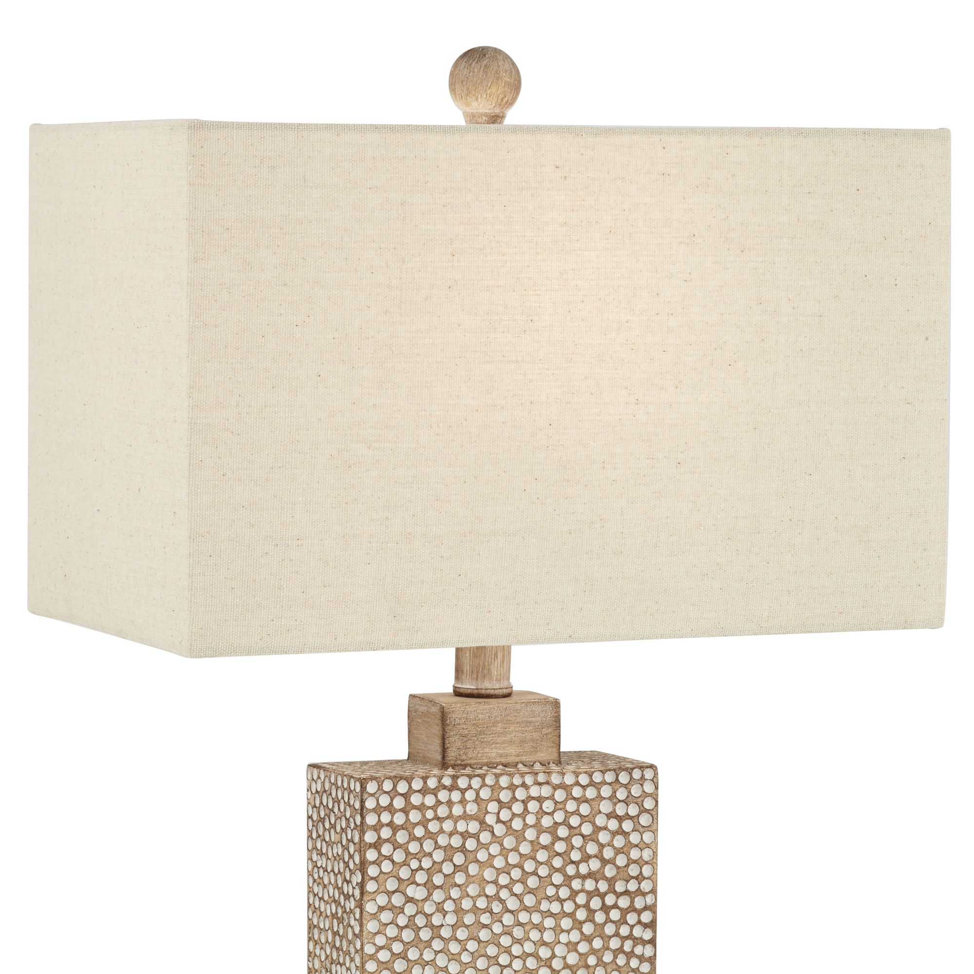 Image 4 Possini Euro Caldwell 26 3/4" Hammered Base Table Lamps Set of 2 more views