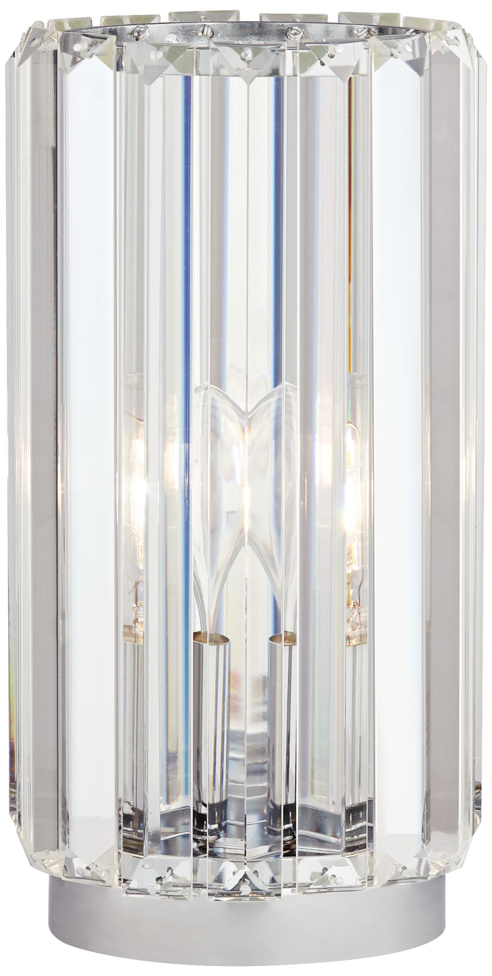 Image 7 Possini Euro Caledan 10 1/2" High Crystal Accent Table Lamp more views