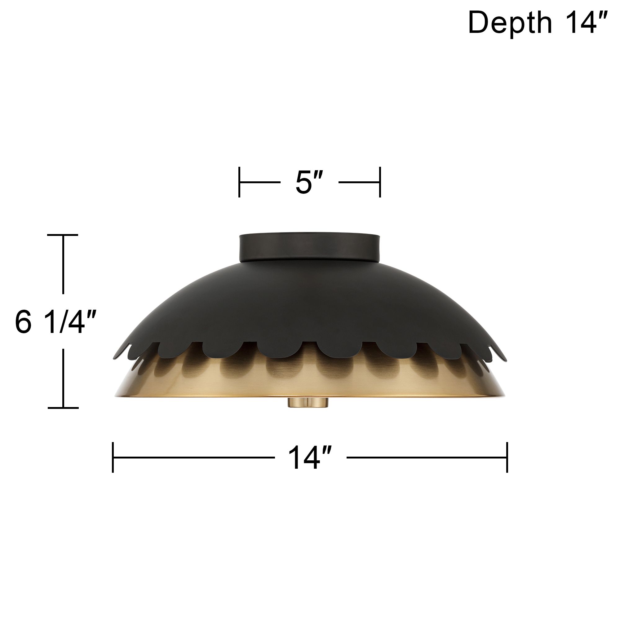 Watch A Video About the Possini Euro Calla Matte Black and Gold 2 Light Ceiling Light