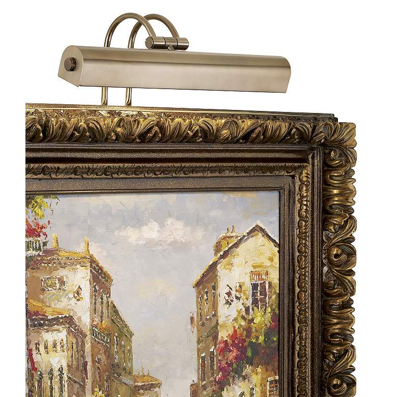 Image 2 Possini Euro Calliope 16" Wide Light Bronze Plug-In Picture Light