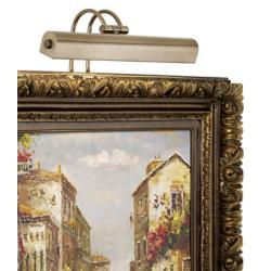 Possini Euro Calliope 16" Wide Light Bronze Plug-In Picture Light