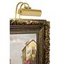 1_Possini Euro Calliope 9" Wide Light Gold Plug-In Picture Light