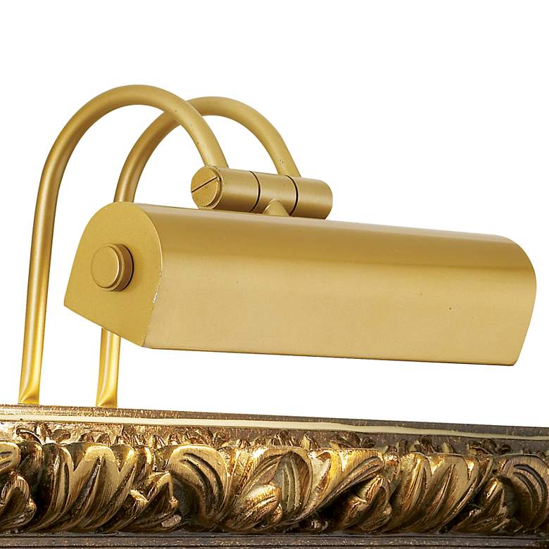 Image 2 Possini Euro Calliope 9" Wide Light Gold Plug-In Picture Light more views