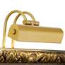 2_Possini Euro Calliope 9" Wide Light Gold Plug-In Picture Light more views