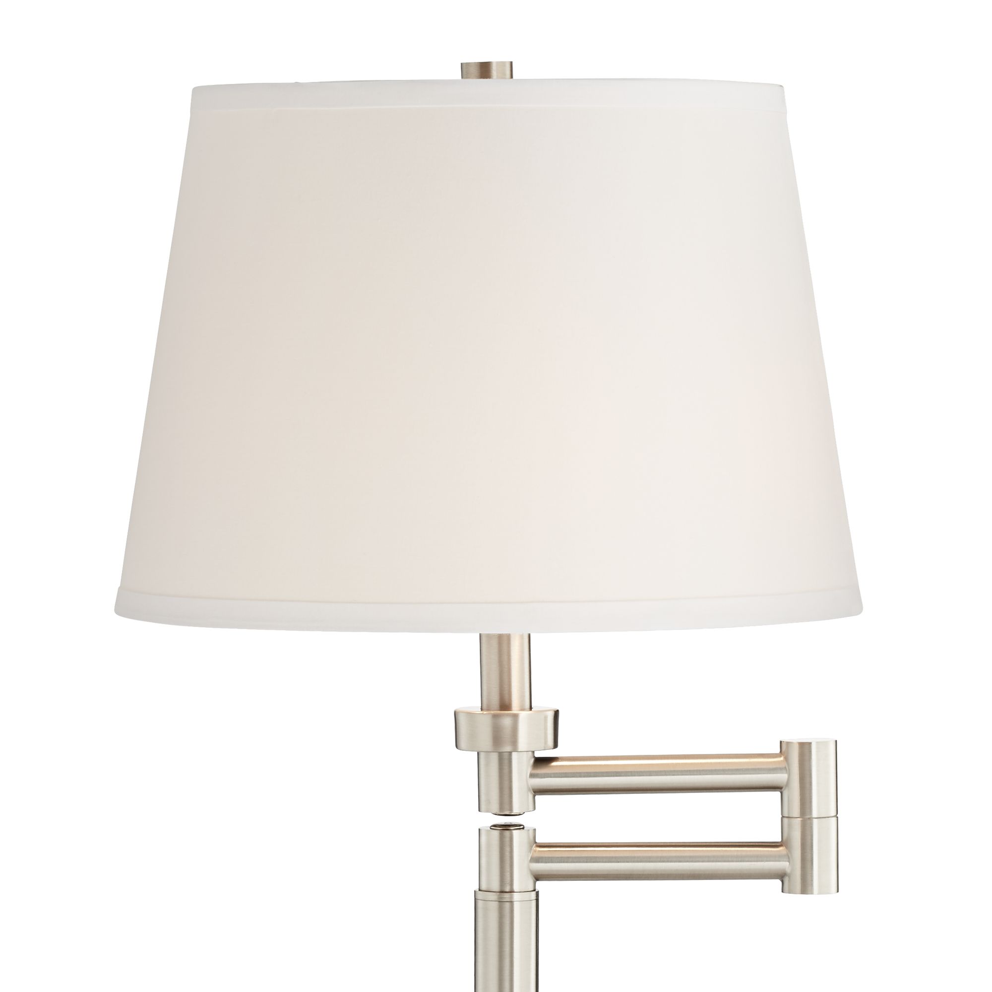 Image 3 Possini Euro Camber 28" Workstation Swing Arm Outlet and USB Desk Lamp more views
