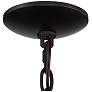 Thumbnail4 of Possini Euro Camden 15 3/4" Wide Black and Warm Brass Ceiling Pendant more views