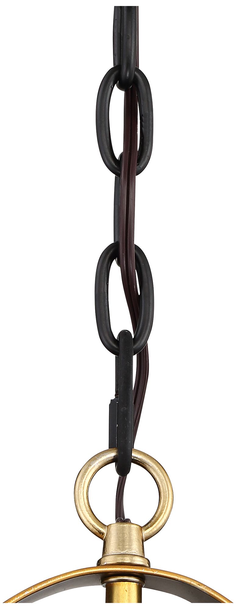 Watch A Video About the Possini Euro Camden Black and Warm Brass Ceiling Pendant