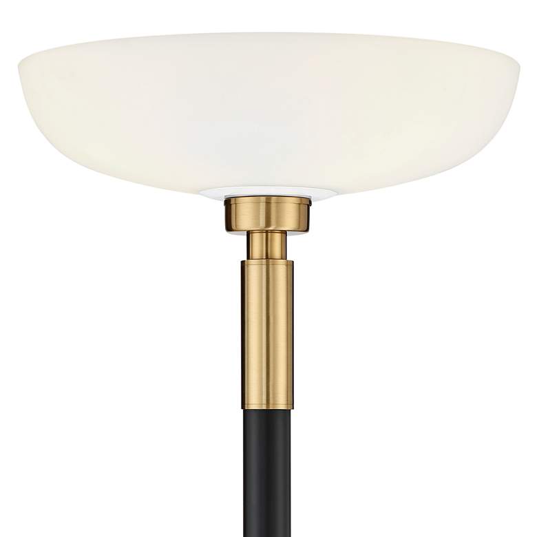 Image 3 Possini Euro Cameron 72 1/4" Modern Light Blaster Torchiere Floor Lamp more views