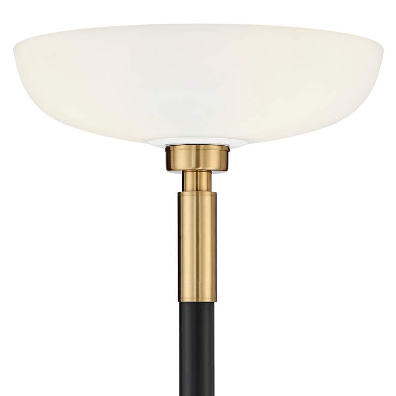 Image 3 Possini Euro Cameron 72 1/4 inch Modern Light Blaster Torchiere Floor Lamp more views