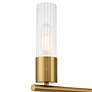 4_Possini Euro Camila 39 1/2" Wide Warm Brass 5-Light Island Chandelier more views