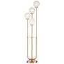 Watch A Video About the Candide Warm Gold 4 Light Floor Lamp