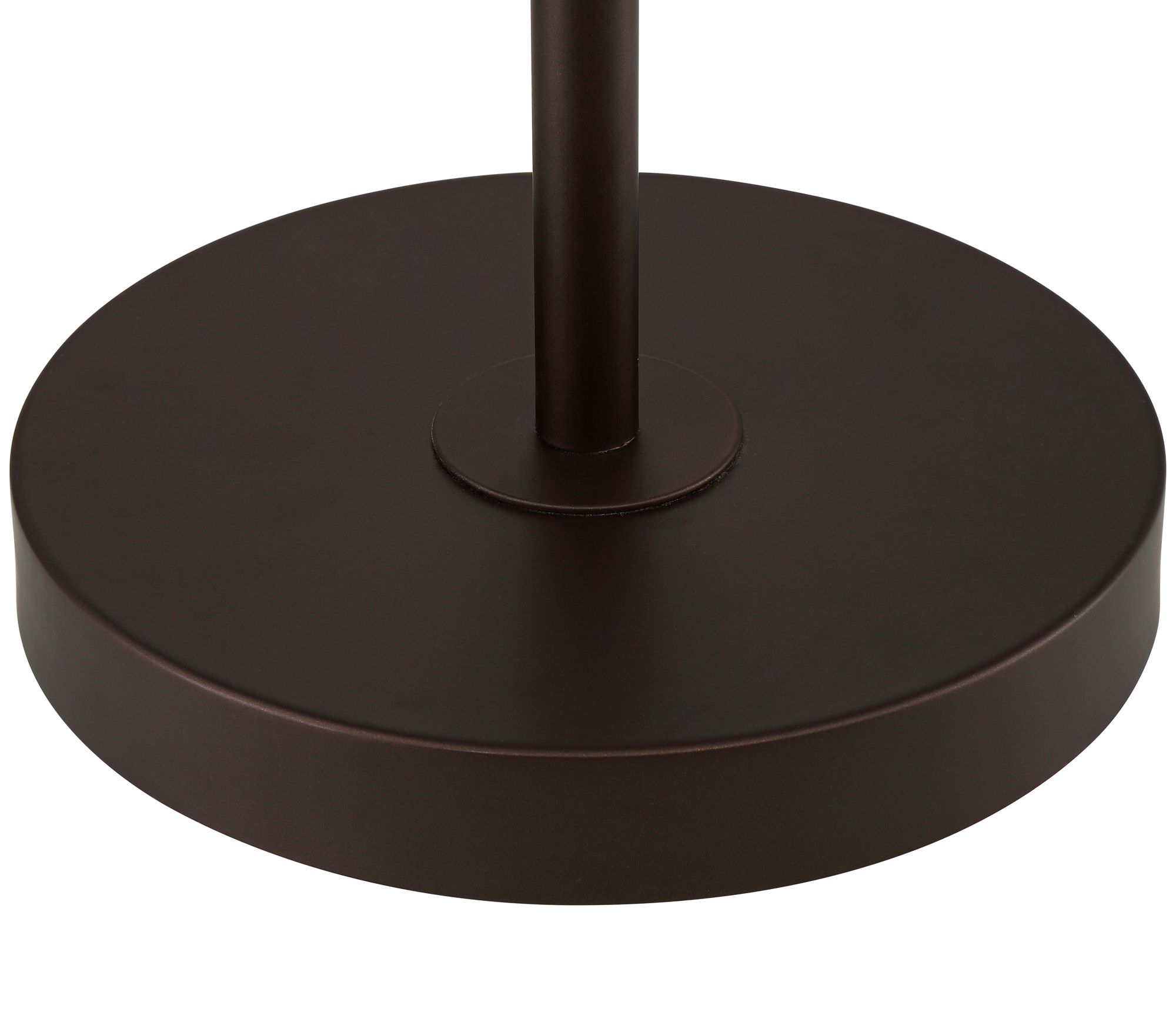Possini Euro Caper 60 1/2" Bronze Table Floor Lamp with USB and Outlet in scene