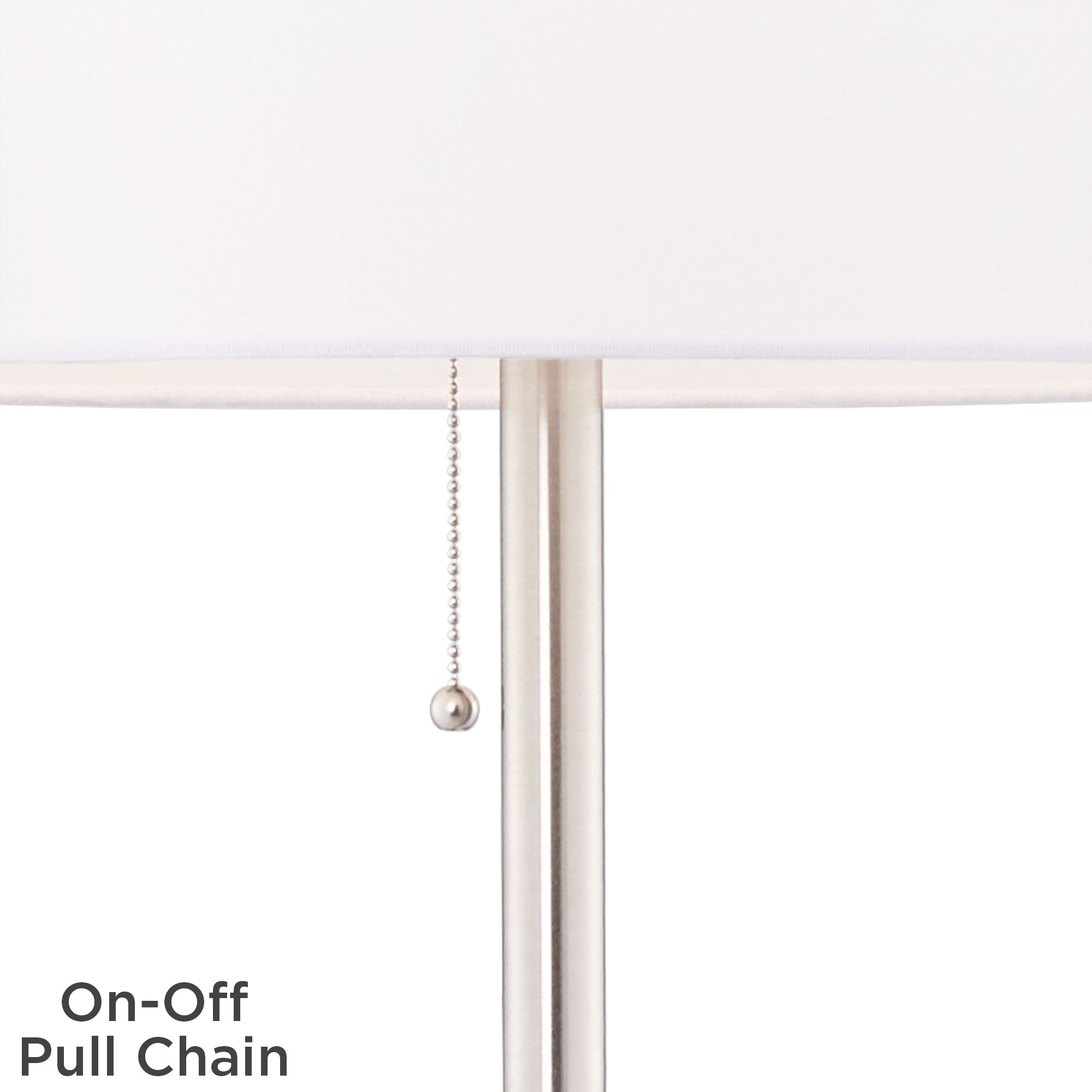 Image 6 Possini Euro Caper 60 1/2" Tray Table USB Floor Lamps Set of 2 more views